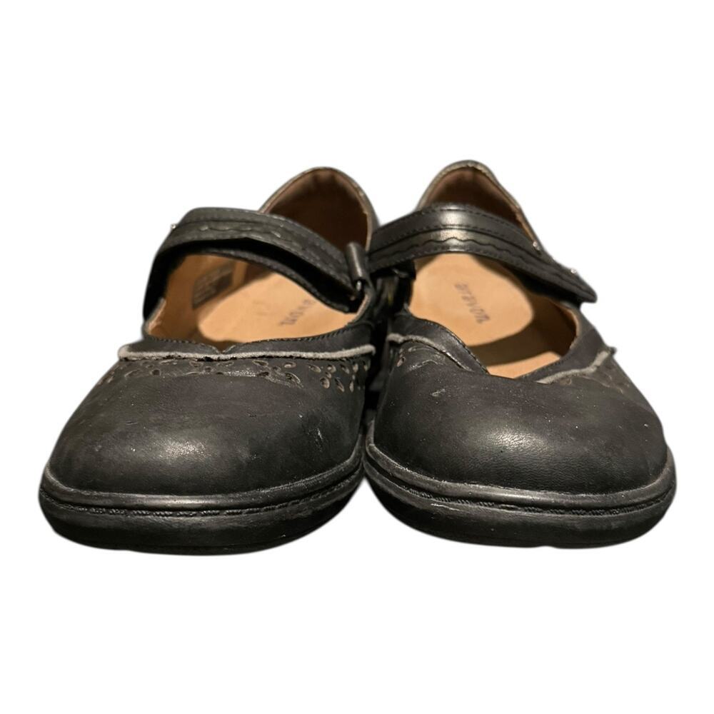 Aravon Shoes Women’s Size 8.5 D Jodi Mary Jane Black Leather Comfort Low Top - Picture 3 of 9